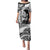 New Zealand Women's Day Puletasi Aotearoa Kia Whakapumau Te Mana Wahine LT14 Long Dress White - Polynesian Pride