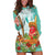 Hawaii Cinco de Mayo Hoodie Dress Chili Pepper Hula Girl Tropical Vibes