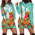 Hawaii Cinco de Mayo Hoodie Dress Chili Pepper Hula Girl Tropical Vibes