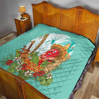 Hawaii Cinco de Mayo Quilt Chili Pepper Hula Girl Tropical Vibes LT14 - Polynesian Pride