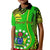 Polynesian Pride Cook Islands Kid Polo Shirt Mangaia Gospel Day Green Version LT14 Kid Green - Polynesian Pride