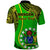 Polynesian Pride Cook Islands Polo Shirt Mangaia Gospel Day Green Version LT14 - Polynesian Pride