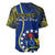 Polynesian Pride Cook Islands Baseball Jersey Mangaia Gospel Day Blue Version LT14 - Polynesian Pride