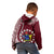 June 15 Mangaia Gospel Day Mangaia Cook Islands Kid Hoodie Maroon Version LT14 - Polynesian Pride