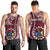 Personalised June 15 Mangaia Gospel Day Mangaia Cook Islands Men Tank Top Maroon Version LT14 - Polynesian Pride