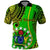 Polynesian Pride Cook Islands Polo Shirt Kuki Airani Coat Of Arms LT14 Green - Polynesian Pride