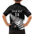 Custom New Zealand Silver Fern Cricket Family Matching Summer Maxi Dress and Hawaiian Shirt Aotearoa Maori Go Black Cap