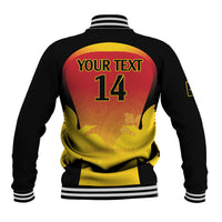 Custom Papua New Guinea Cricket Baseball Jacket 2024 Go PNG LT14 - Polynesian Pride