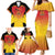 Custom Papua New Guinea Cricket Family Matching Mermaid Dress and Hawaiian Shirt 2024 Go PNG