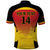 Custom Papua New Guinea Cricket Polo Shirt 2024 Go PNG