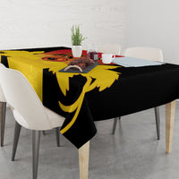 Custom Papua New Guinea Cricket Tablecloth 2024 Go PNG LT14 - Polynesian Pride