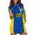 Solomon Islands Rugby Hoodie Dress Pacific Go Solies LT14 Blue - Polynesian Pride