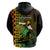 Paddle Board Hawaii Hoodie Molokai 2 Oahu World Championships Kakau Pattern LT14 - Polynesian Pride