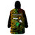 Paddle Board Hawaii Wearable Blanket Hoodie Molokai 2 Oahu World Championships Kakau Pattern LT14 - Polynesian Pride