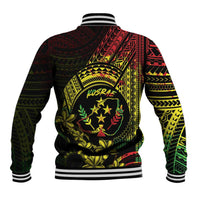 Reggae Kosrae Liberation Day Baseball Jacket September 8 Polynesian Tattoo LT14 - Polynesian Pride