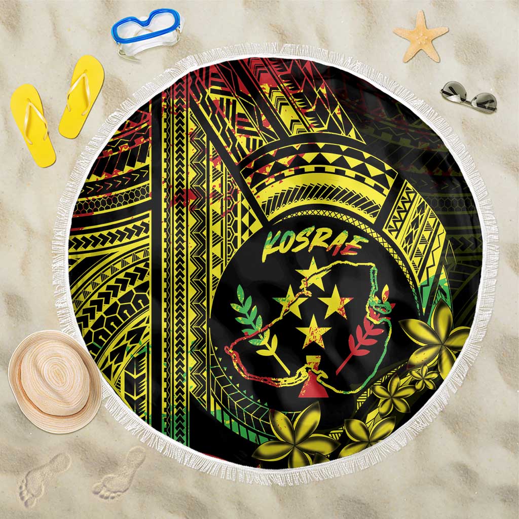 Reggae Kosrae Liberation Day Beach Blanket September 8 Polynesian Tattoo LT14 One Size 150cm Reggae - Polynesian Pride