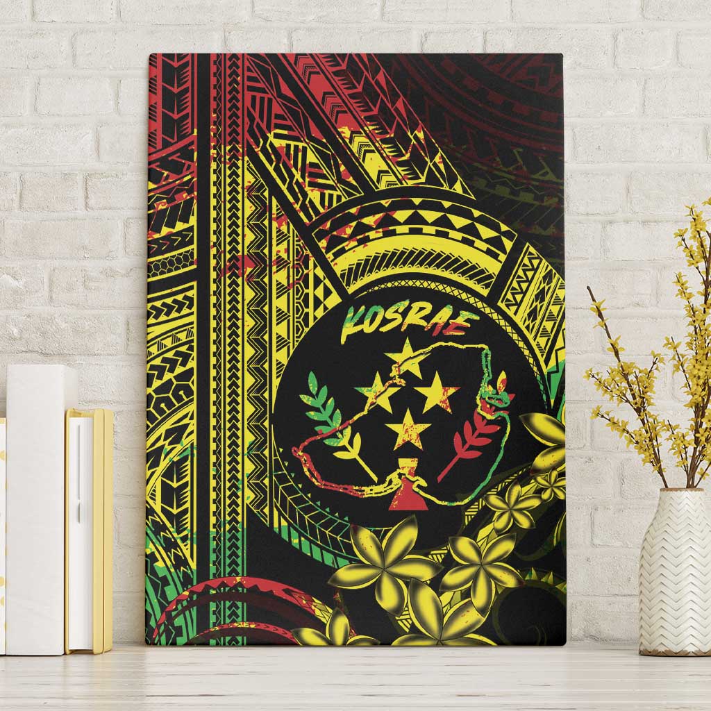 Reggae Kosrae Liberation Day Canvas Wall Art September 8 Polynesian Tattoo LT14 Without Frame Reggae - Polynesian Pride