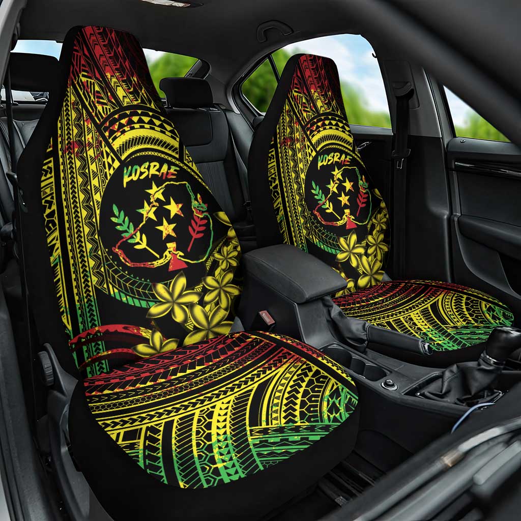 Reggae Kosrae Liberation Day Car Seat Cover September 8 Polynesian Tattoo LT14 One Size Reggae - Polynesian Pride