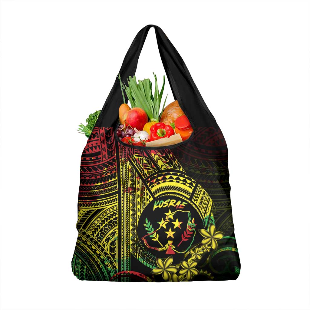 Reggae Kosrae Liberation Day Grocery Bag September 8 Polynesian Tattoo LT14 1-pack One Size Reggae - Polynesian Pride