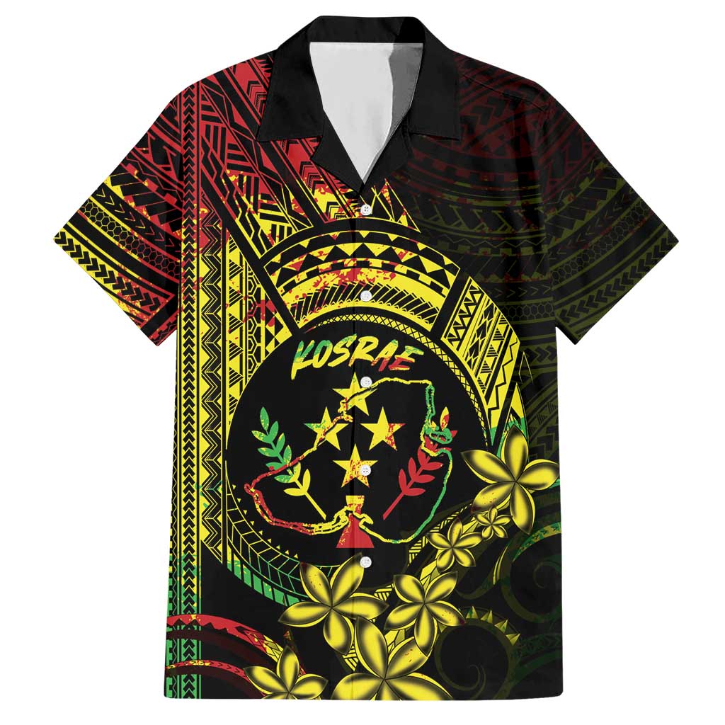 Reggae Kosrae Liberation Day Hawaiian Shirt September 8 Polynesian Tattoo LT14 Reggae - Polynesian Pride