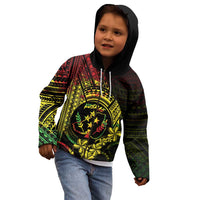 Reggae Kosrae Liberation Day Kid Hoodie September 8 Polynesian Tattoo LT14 - Polynesian Pride