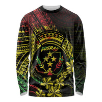 Reggae Kosrae Liberation Day Long Sleeve Shirt September 8 Polynesian Tattoo LT14 Unisex Reggae - Polynesian Pride