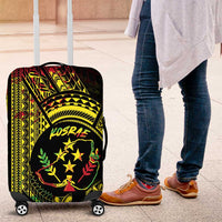 Reggae Kosrae Liberation Day Luggage Cover September 8 Polynesian Tattoo LT14 Reggae - Polynesian Pride