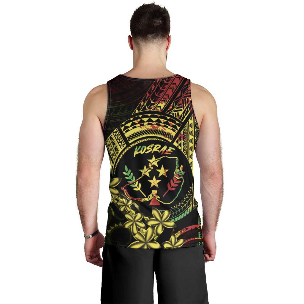 Reggae Kosrae Liberation Day Men Tank Top September 8 Polynesian Tattoo LT14 - Polynesian Pride