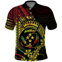 Reggae Kosrae Liberation Day Polo Shirt September 8 Polynesian Tattoo LT14 Reggae - Polynesian Pride