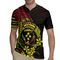 Reggae Kosrae Liberation Day Rugby Jersey September 8 Polynesian Tattoo LT14 - Polynesian Pride