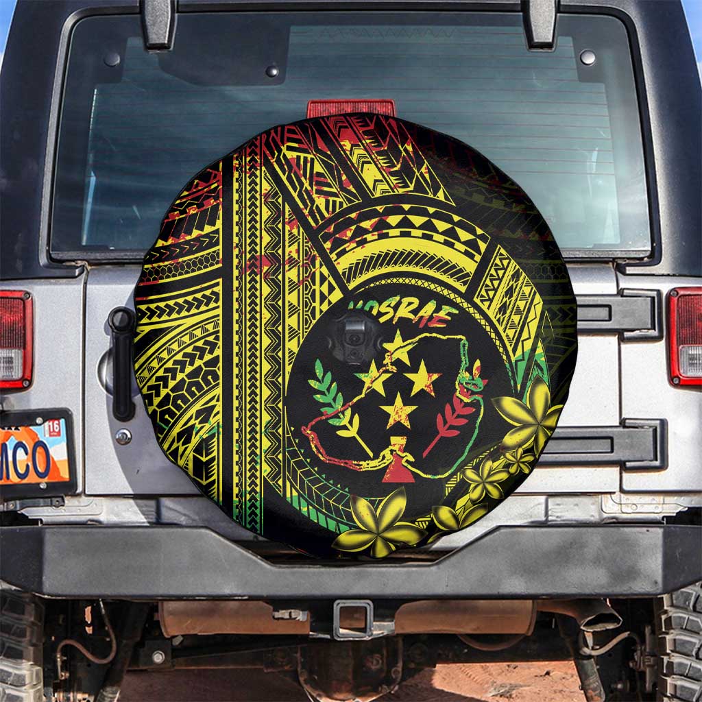 Reggae Kosrae Liberation Day Spare Tire Cover September 8 Polynesian Tattoo LT14 Reggae - Polynesian Pride