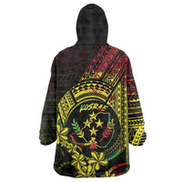 Reggae Kosrae Liberation Day Wearable Blanket Hoodie September 8 Polynesian Tattoo LT14 - Polynesian Pride