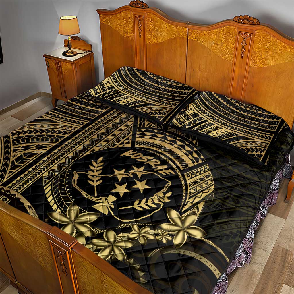 Gold Kosrae Liberation Day Quilt Bed Set September 8 Polynesian Tattoo LT14 - Polynesian Pride