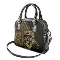 Gold Kosrae Liberation Day Shoulder Handbag September 8 Polynesian Tattoo LT14 - Polynesian Pride