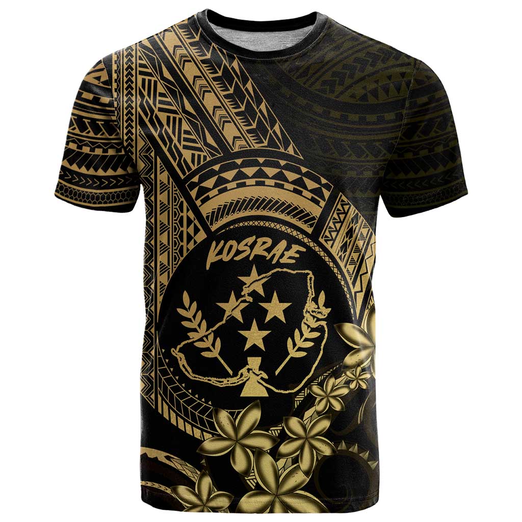 Gold Kosrae Liberation Day T Shirt September 8 Polynesian Tattoo LT14 Gold - Polynesian Pride
