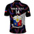 Custom Philippines Football Polo Shirt 2023 World Cup Go Filipinas Feather Black Version LT14 - Polynesian Pride