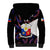 Custom Philippines Football Sherpa Hoodie 2023 World Cup Go Filipinas Feather Black Version LT14 - Polynesian Pride