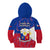 Philippines Football Kid Hoodie 2023 World Cup Go Filipinas Feather Flag Version LT14 - Polynesian Pride