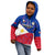 Philippines Football Kid Hoodie 2023 World Cup Go Filipinas Feather Flag Version LT14 - Polynesian Pride