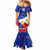 Philippines Football Mermaid Dress 2023 World Cup Go Filipinas Feather Flag Version LT14 - Polynesian Pride