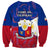 Philippines Football Sweatshirt 2023 World Cup Go Filipinas Feather Flag Version LT14 - Polynesian Pride