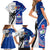 fiji-and-samoa-rugby-family-matching-short-sleeve-bodycon-dress-and-hawaiian-shirt-2023-world-cup-samoan-mix-tapa-pattern