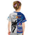 Fiji And Samoa Rugby Kid T Shirt 2023 World Cup Samoan Mix Tapa Pattern LT14 - Polynesian Pride