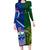 samoa-and-ireland-rugby-long-sleeve-bodycon-dress-2023-world-cup-manu-samoa-with-shamrocks