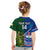 Custom Samoa And Ireland Rugby Kid T Shirt 2023 World Cup Manu Samoa With Shamrocks LT14 - Polynesian Pride