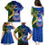 Samoa And South Africa Rugby Family Matching Puletasi Dress and Hawaiian Shirt 2023 World Cup Manu Samoa With Springboks LT14 - Polynesian Pride