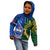 Samoa And South Africa Rugby Kid Hoodie 2023 World Cup Manu Samoa With Springboks LT14 - Polynesian Pride