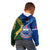 Samoa And South Africa Rugby Kid Hoodie 2023 World Cup Manu Samoa With Springboks LT14 - Polynesian Pride