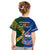 Samoa And South Africa Rugby Kid T Shirt 2023 World Cup Manu Samoa With Springboks LT14 - Polynesian Pride