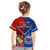 Samoa And Tonga Rugby Kid T Shirt 2023 World Cup Manu Samoa With Ikale Tahi LT14 - Polynesian Pride